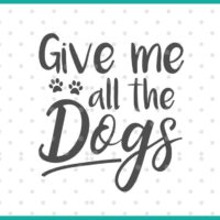 give me all the dogs SVG cut file display