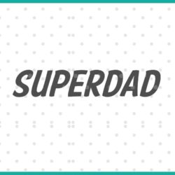 superdad SVG cut file display